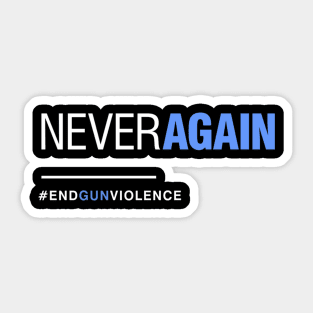 Never Again, March for Our Lives 33 Sticker